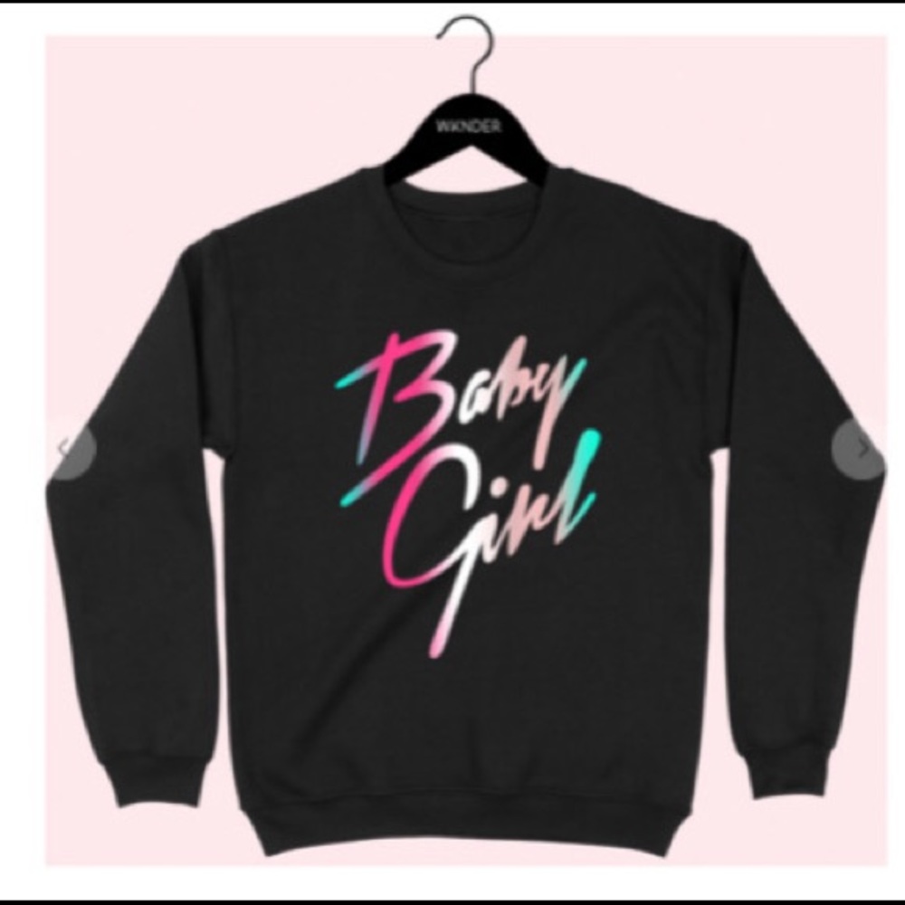 Baby Girl Graphic Sweatshirt